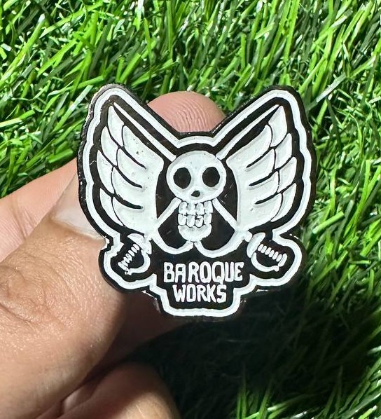 Vendor Pin Custom Hitam Glossy Bandung HanzzMerchandise